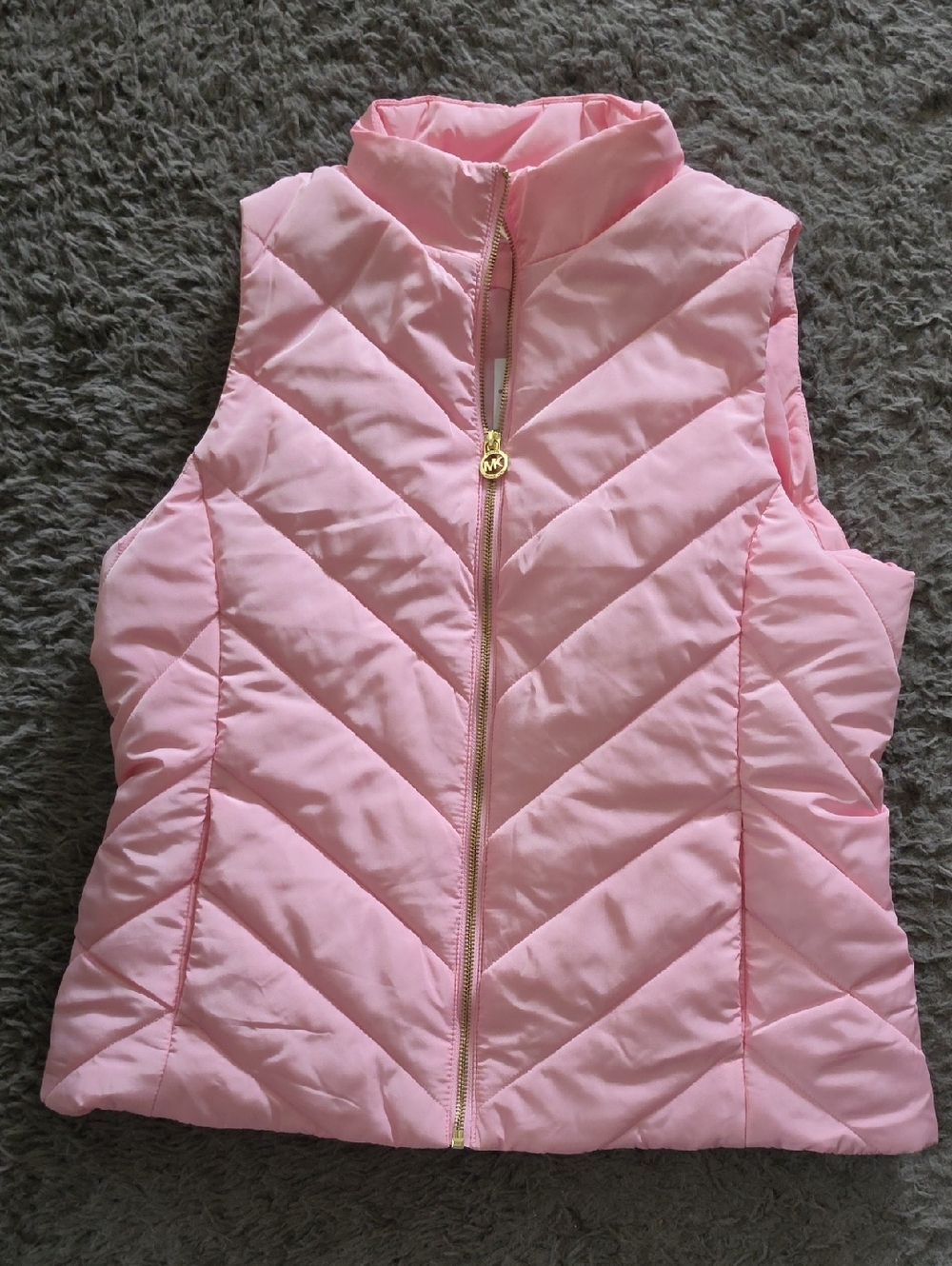 NWT Michael Kors Sz L Pink Vest